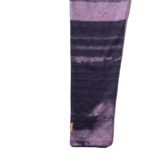 Lucy Studio Hatha High Tide Lavender/Black Full Length Leggings - Picture 8 of 8